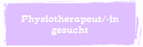 Physiotherapeut/-in gesucht